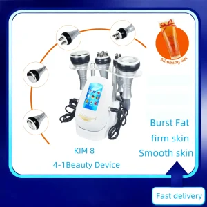 4IN1 Cavitation Body Slimming 40K Machine Beauty Massager Skin Tighten Face Lifting Vacuum Suction