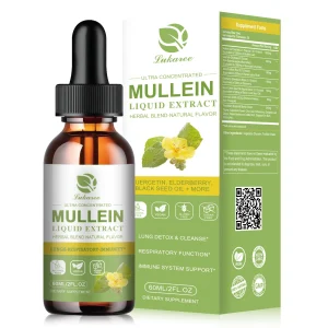 Mullein Drops Suitable For Lung, Lung Detoxification And Cleansing, For Respiration, Immunity