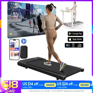 300lbs Treadmill for Home 2.5HP Treadmills Walking Pad