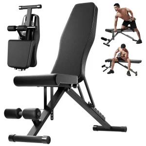 Bench Press Adjustable Foldable 1000 lbs Capacity