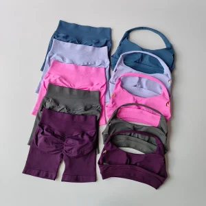 Sexy Halter Neck Beautiful Back, High Waist shorts
